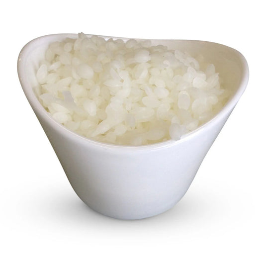 WHITE BEESWAX BEADS