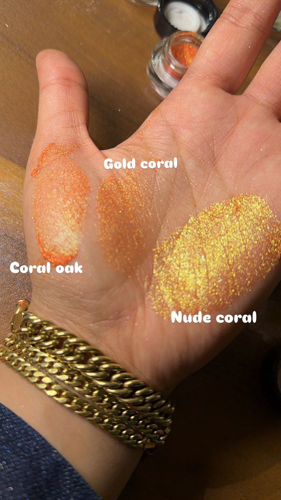 Gold coral_coral oak_nude coral